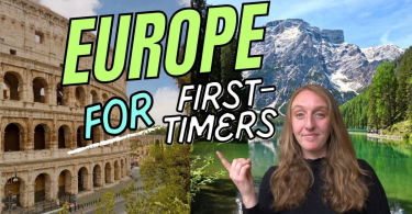 travel tips for europe first time